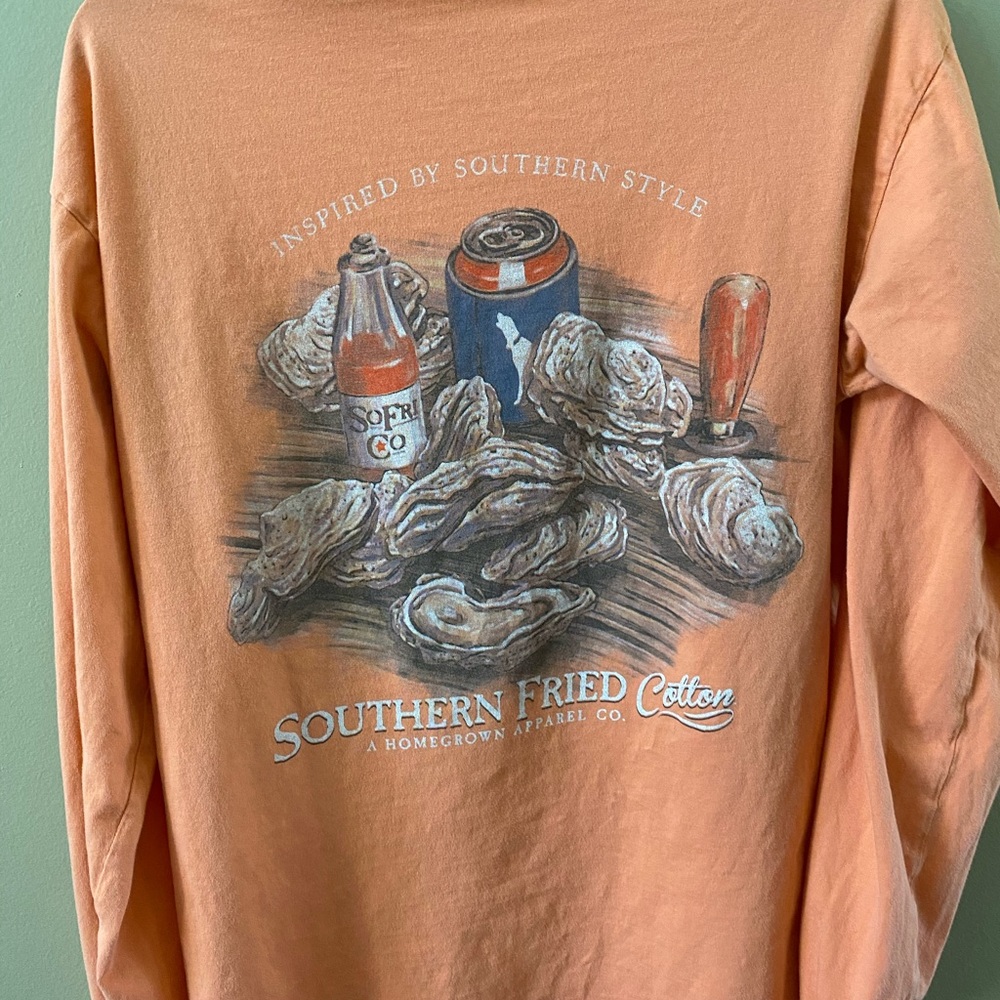 Southern fried cotton long sleeve